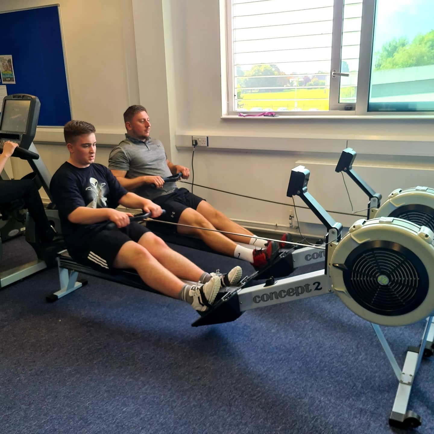 Sport students using Aylesbury UTC gym